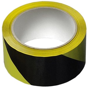 PÁSKA černožlutá levá 50mm B715RL