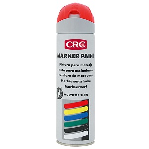 MARKER PAINT FLUO RED AEROSOL 500ML
