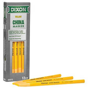 DIX00073 YELLW MARKER BUS SU 12PCS/PK