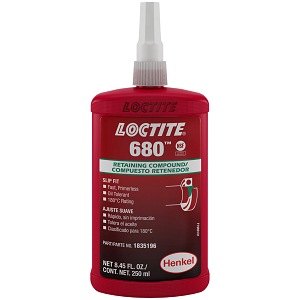 680 RETAINING COMPOUND 250ML BOTTLE
